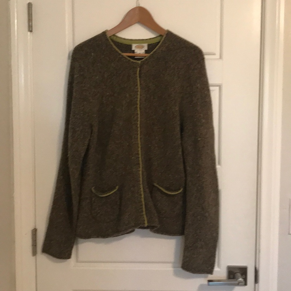 Talbots wool cardigan sweater